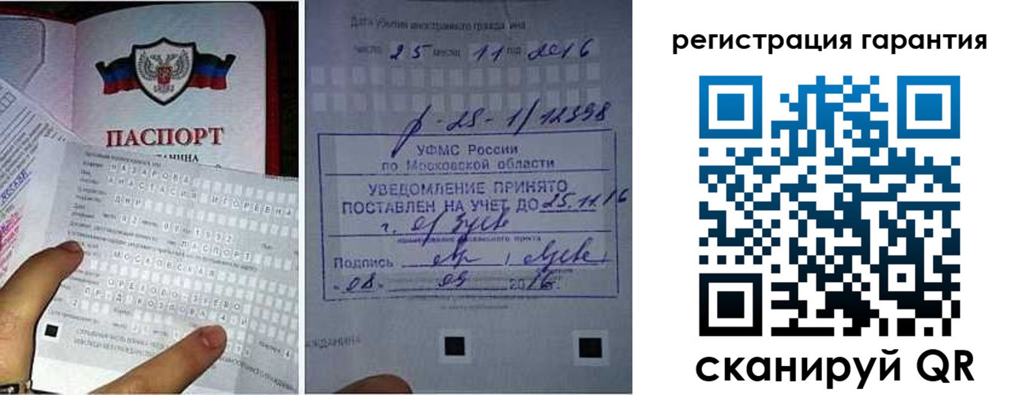прописка гарантия в Клине